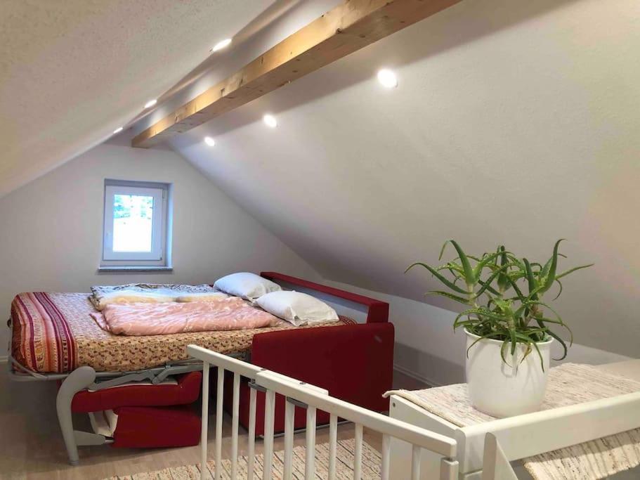3 Zimmer Neubauwohnung In Der Schwaebischen Toskana Löwenstein Exteriér fotografie